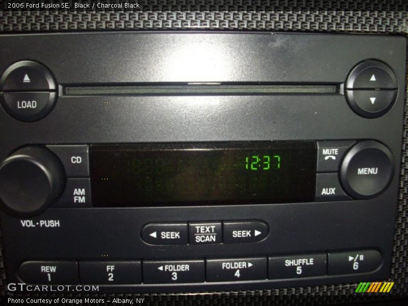 Black / Charcoal Black 2006 Ford Fusion SE