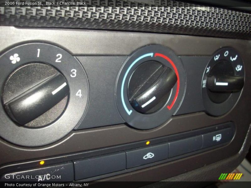 Black / Charcoal Black 2006 Ford Fusion SE