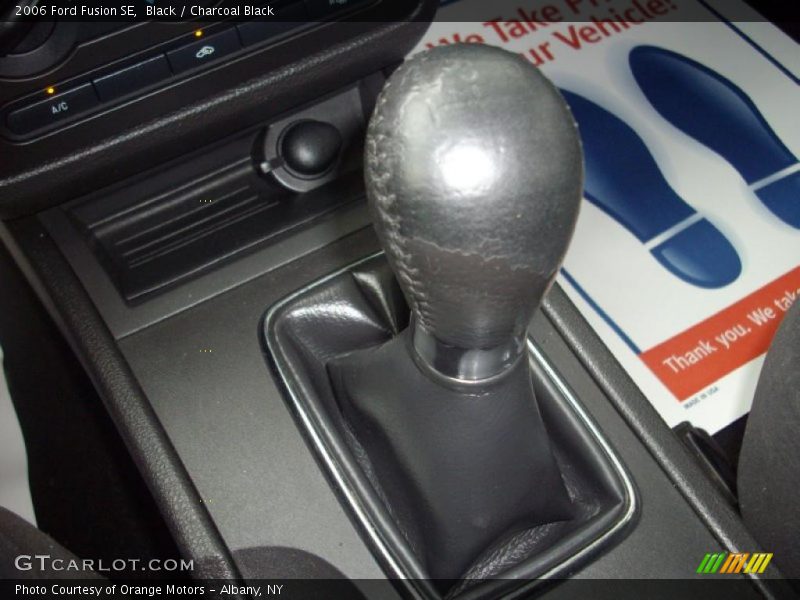 Black / Charcoal Black 2006 Ford Fusion SE