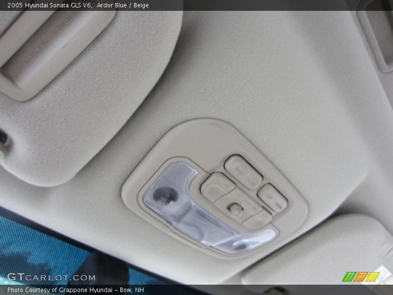 Ardor Blue / Beige 2005 Hyundai Sonata GLS V6
