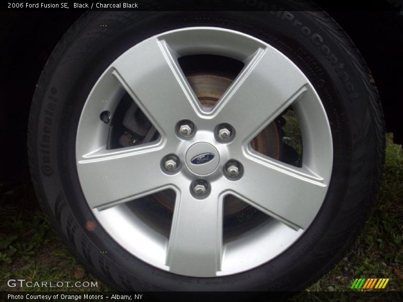 Black / Charcoal Black 2006 Ford Fusion SE