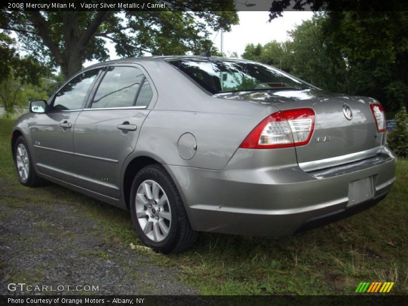 Vapor Silver Metallic / Camel 2008 Mercury Milan I4