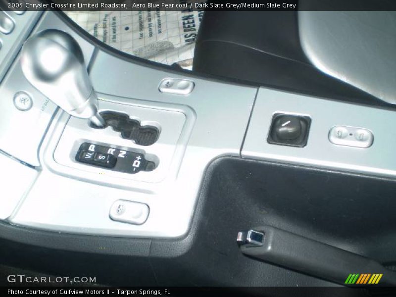 Aero Blue Pearlcoat / Dark Slate Grey/Medium Slate Grey 2005 Chrysler Crossfire Limited Roadster
