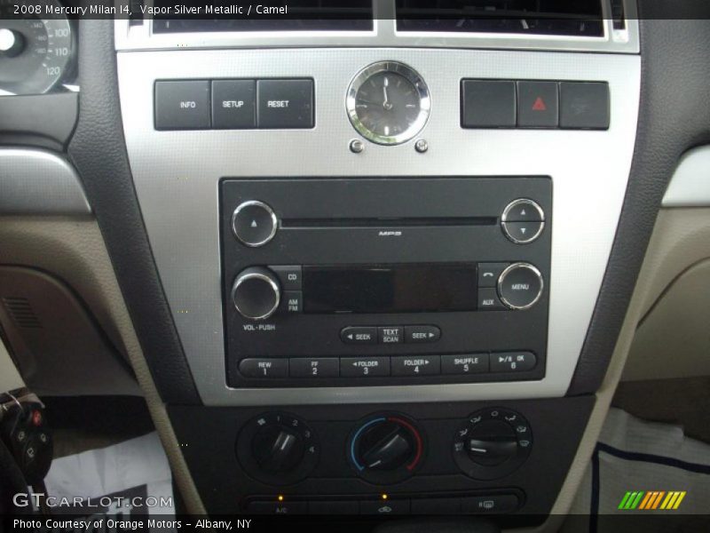 Vapor Silver Metallic / Camel 2008 Mercury Milan I4