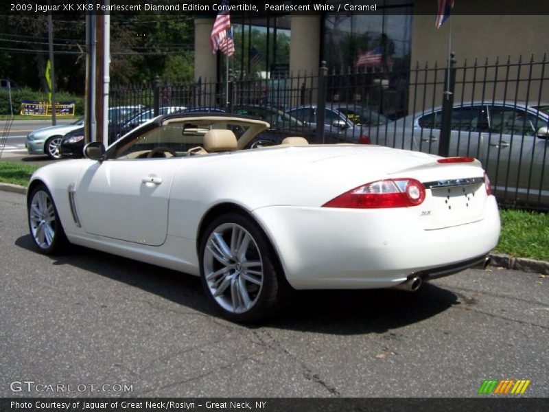  2009 XK XK8 Pearlescent Diamond Edition Convertible Pearlescent White