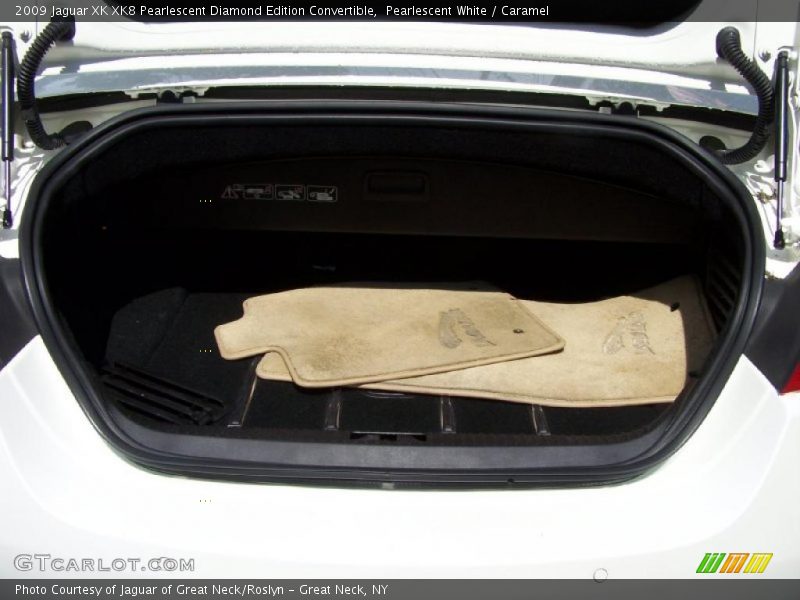  2009 XK XK8 Pearlescent Diamond Edition Convertible Trunk