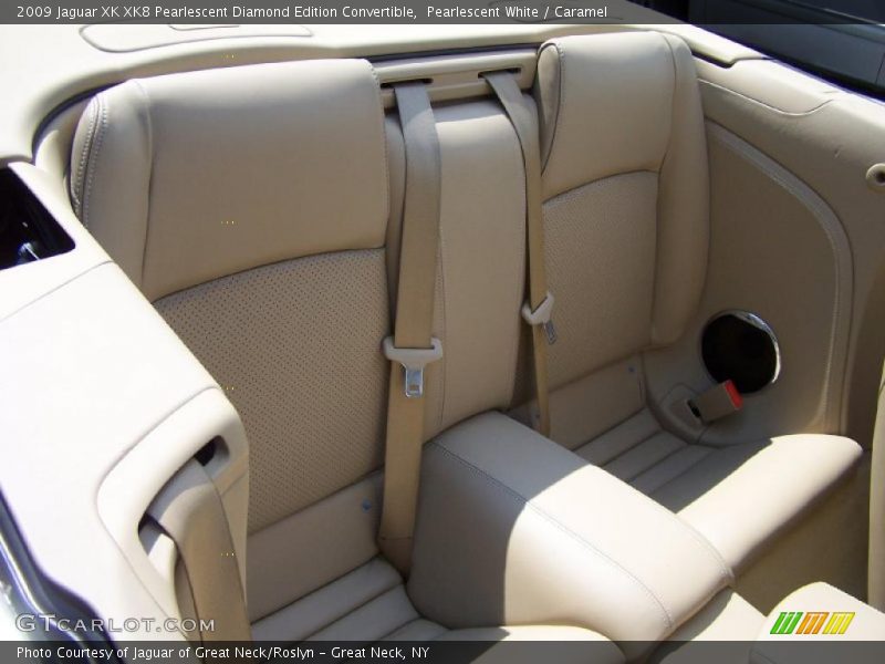  2009 XK XK8 Pearlescent Diamond Edition Convertible Caramel Interior