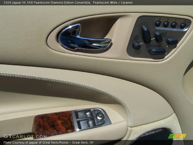 Controls of 2009 XK XK8 Pearlescent Diamond Edition Convertible