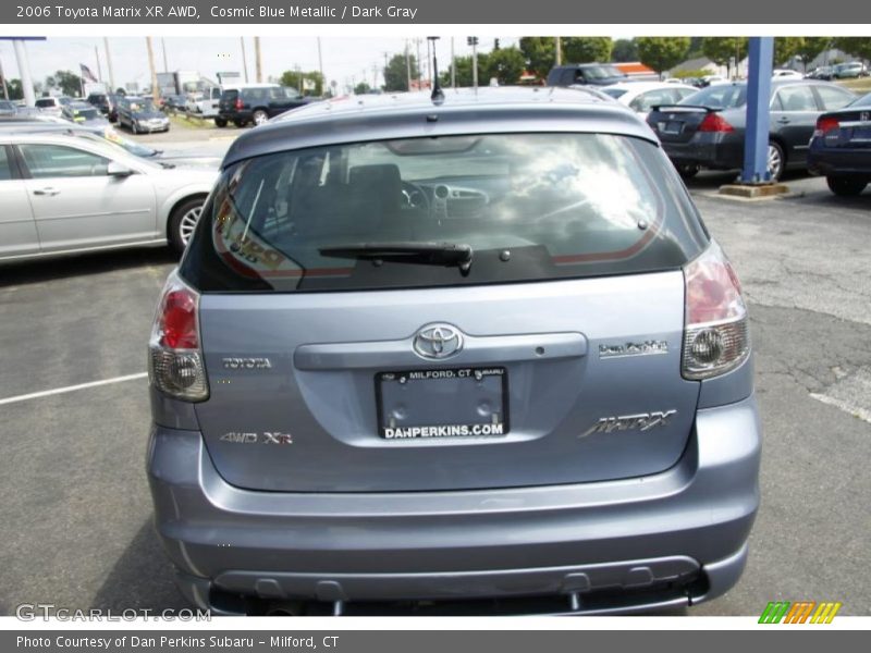 Cosmic Blue Metallic / Dark Gray 2006 Toyota Matrix XR AWD