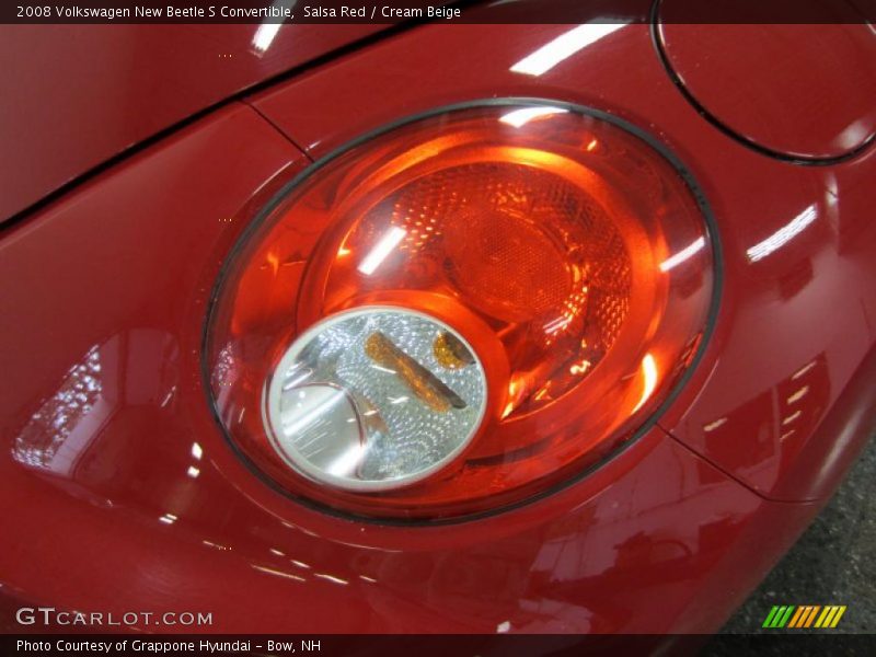 Salsa Red / Cream Beige 2008 Volkswagen New Beetle S Convertible