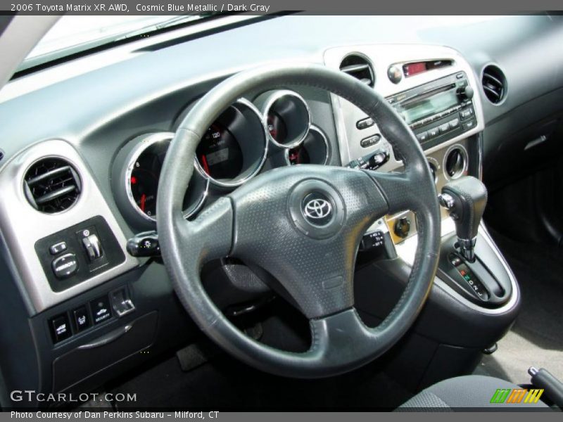  2006 Matrix XR AWD Dark Gray Interior