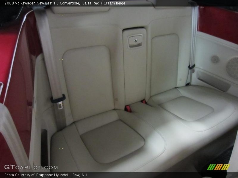 Salsa Red / Cream Beige 2008 Volkswagen New Beetle S Convertible