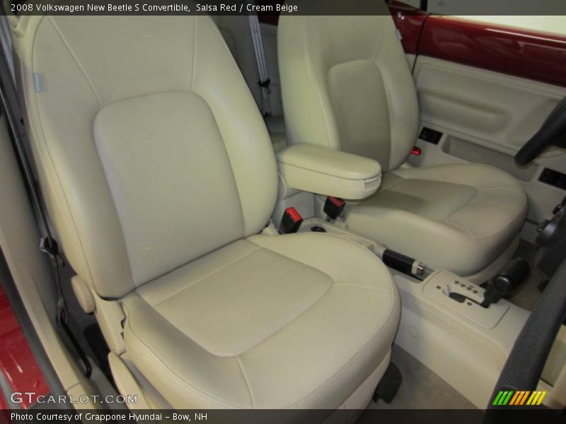 Salsa Red / Cream Beige 2008 Volkswagen New Beetle S Convertible