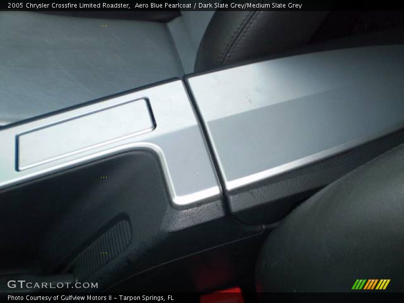 Aero Blue Pearlcoat / Dark Slate Grey/Medium Slate Grey 2005 Chrysler Crossfire Limited Roadster