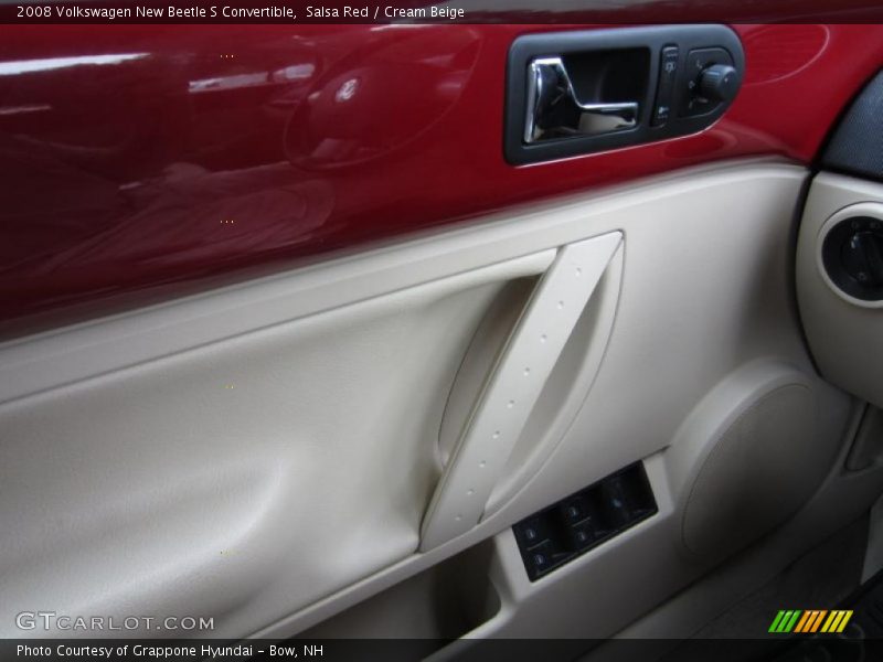 Salsa Red / Cream Beige 2008 Volkswagen New Beetle S Convertible