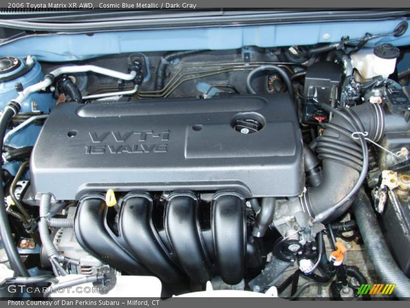  2006 Matrix XR AWD Engine - 1.8L DOHC 16V VVT-i 4 Cylinder