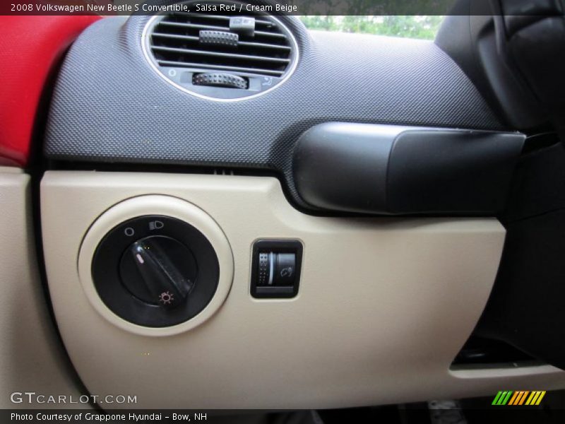 Salsa Red / Cream Beige 2008 Volkswagen New Beetle S Convertible