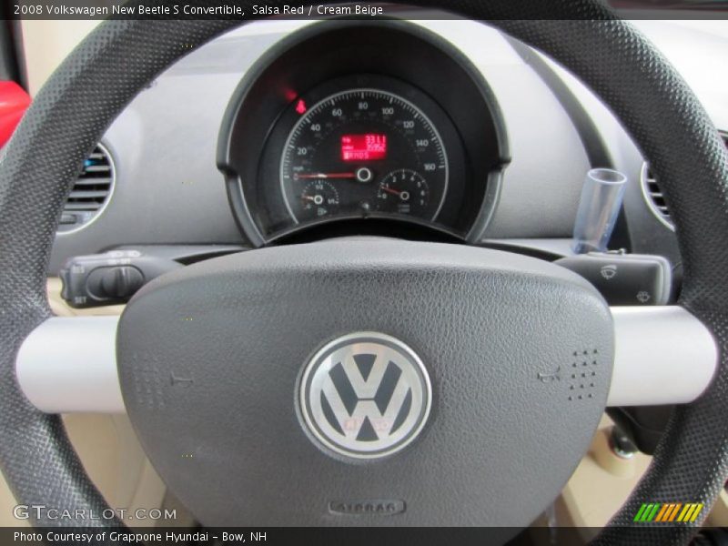  2008 New Beetle S Convertible Steering Wheel
