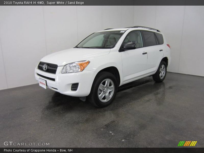 Super White / Sand Beige 2010 Toyota RAV4 I4 4WD