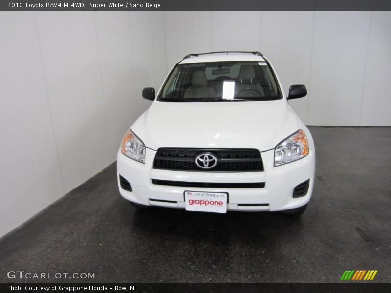 Super White / Sand Beige 2010 Toyota RAV4 I4 4WD