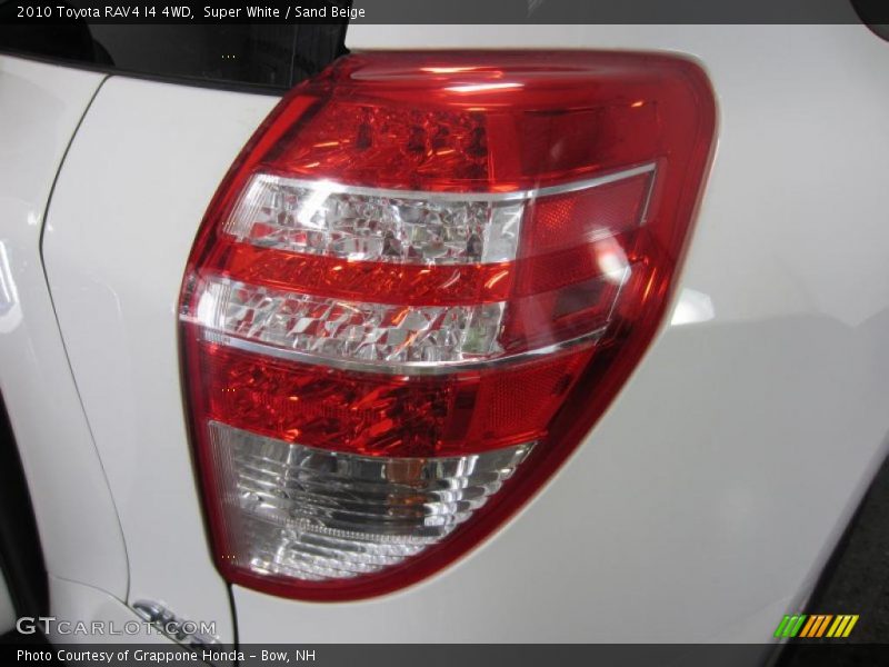 Super White / Sand Beige 2010 Toyota RAV4 I4 4WD
