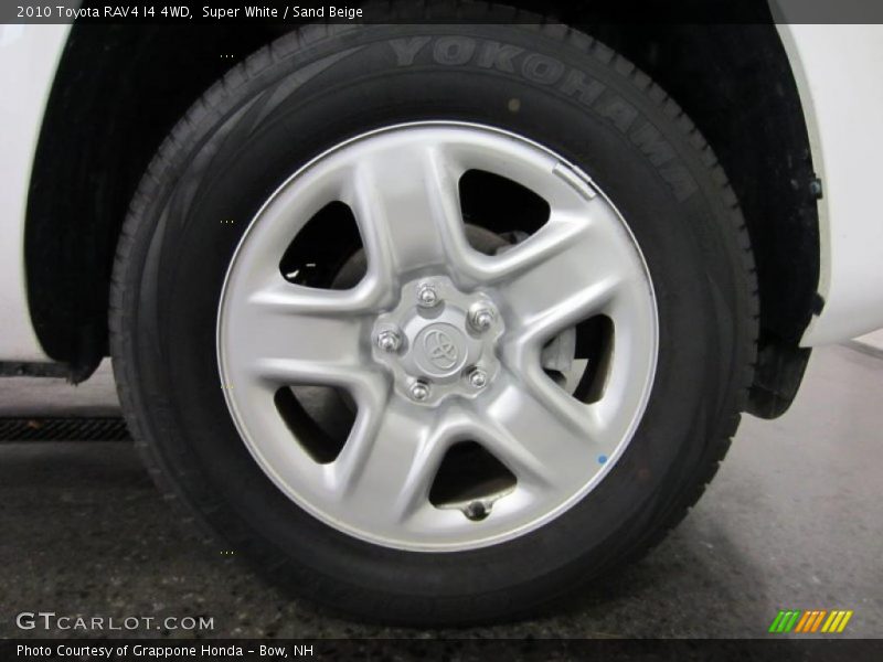 Super White / Sand Beige 2010 Toyota RAV4 I4 4WD
