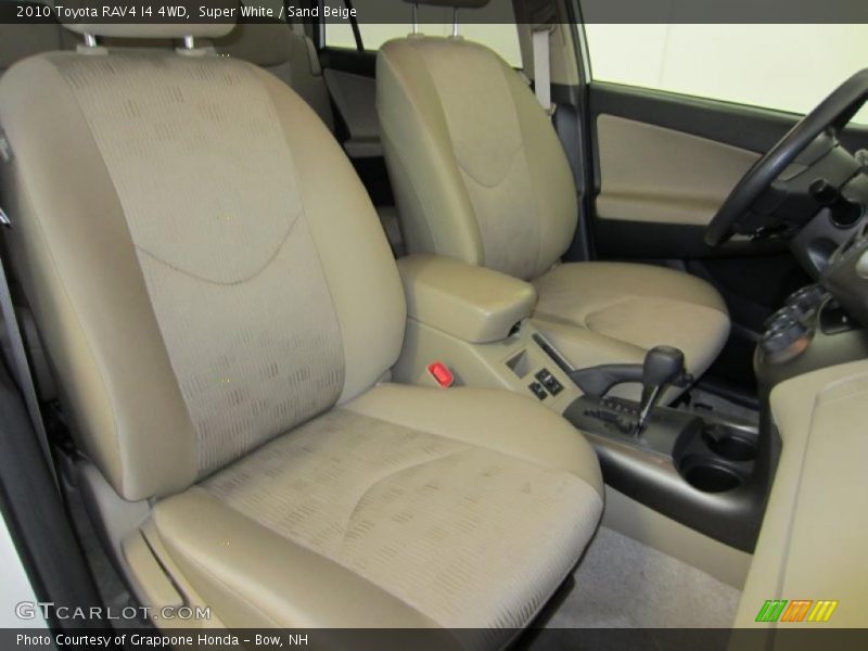 Super White / Sand Beige 2010 Toyota RAV4 I4 4WD