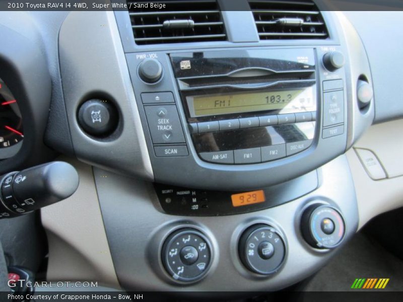 Super White / Sand Beige 2010 Toyota RAV4 I4 4WD