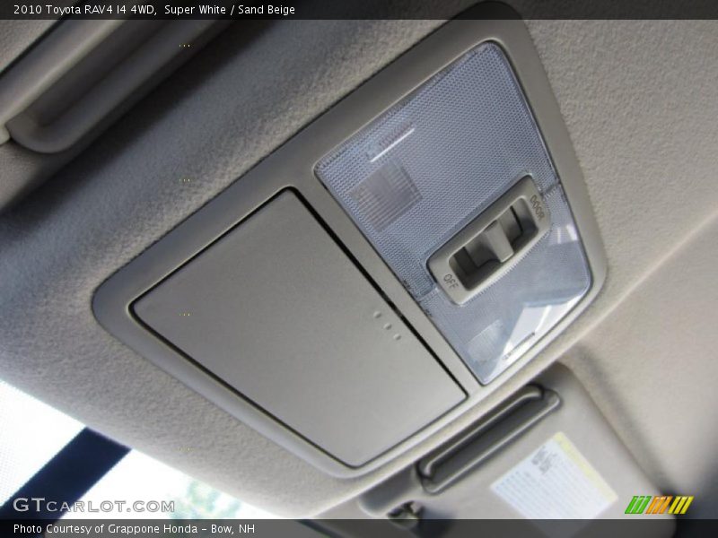 Super White / Sand Beige 2010 Toyota RAV4 I4 4WD