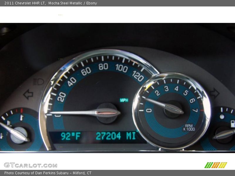 Mocha Steel Metallic / Ebony 2011 Chevrolet HHR LT