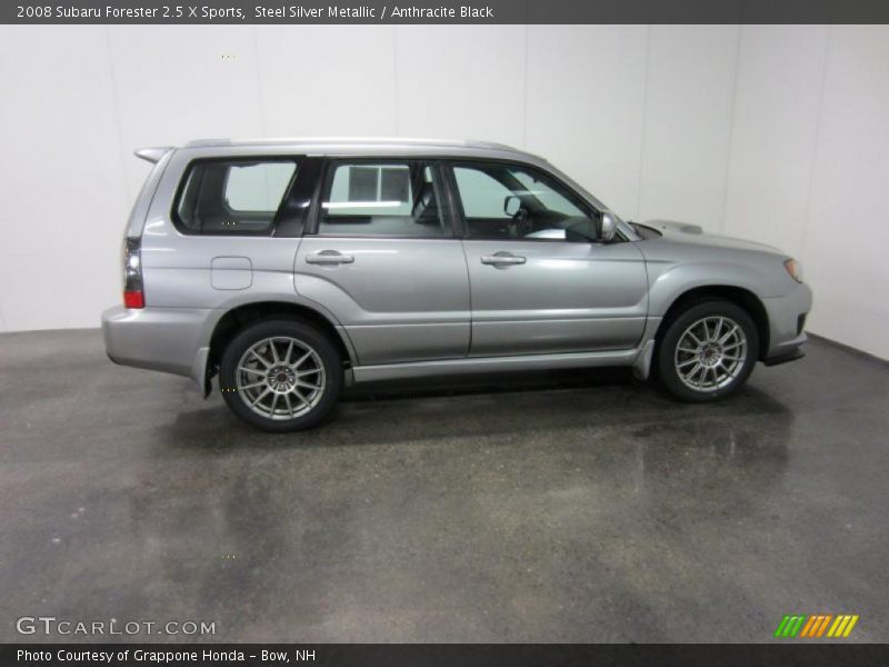 Steel Silver Metallic / Anthracite Black 2008 Subaru Forester 2.5 X Sports