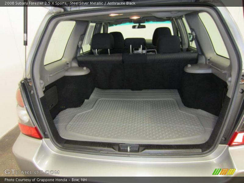 Steel Silver Metallic / Anthracite Black 2008 Subaru Forester 2.5 X Sports