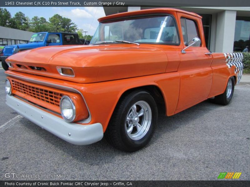 Front 3/4 View of 1963 C/K C10 Pro Street Truck