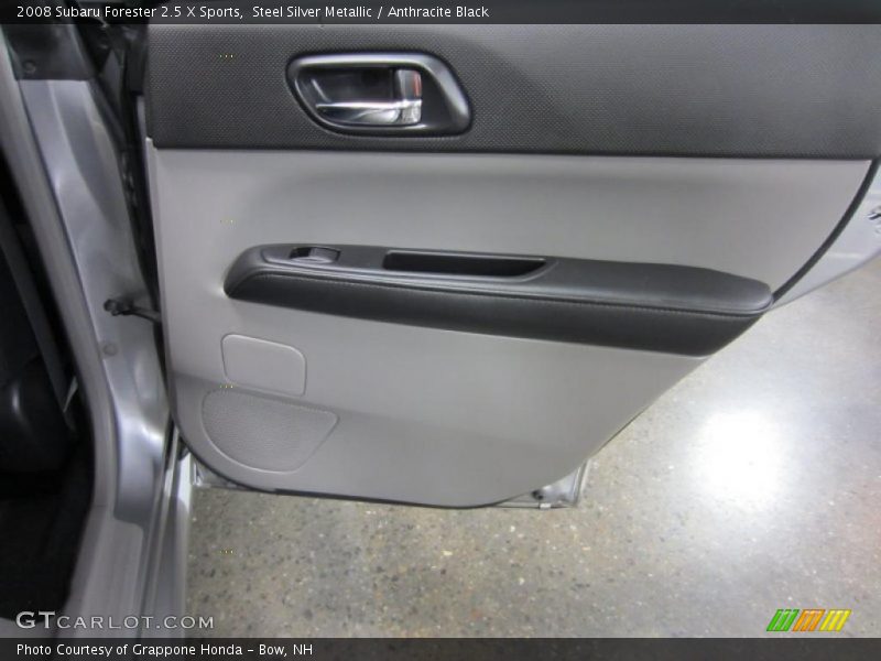 Steel Silver Metallic / Anthracite Black 2008 Subaru Forester 2.5 X Sports