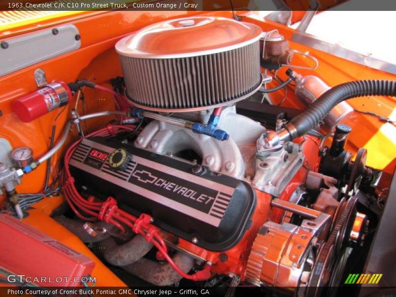  1963 C/K C10 Pro Street Truck Engine - 502 cid Chevy V8