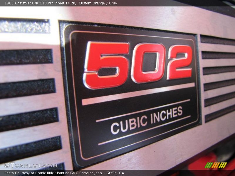  1963 C/K C10 Pro Street Truck Engine - 502 cid Chevy V8