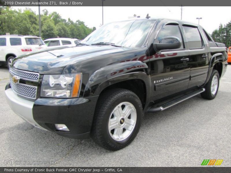 Black / Ebony 2009 Chevrolet Avalanche Z71