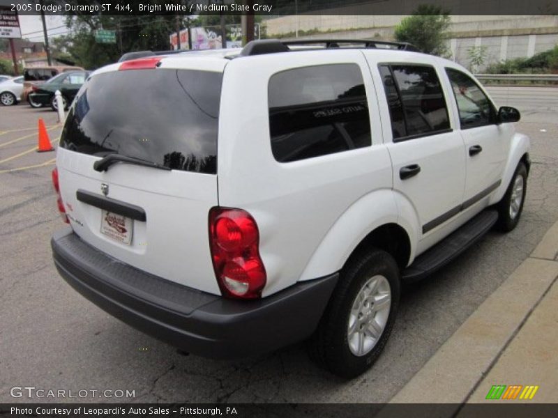 Bright White / Medium Slate Gray 2005 Dodge Durango ST 4x4
