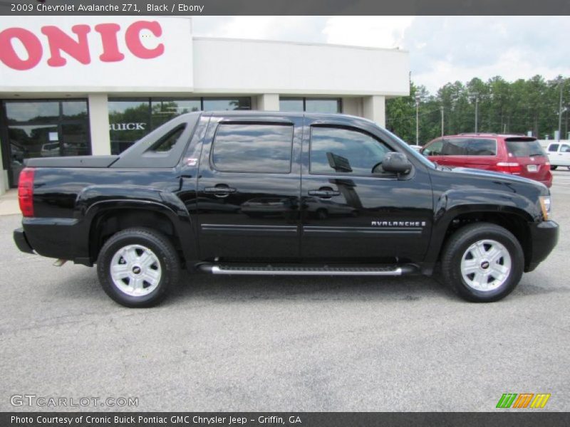 Black / Ebony 2009 Chevrolet Avalanche Z71