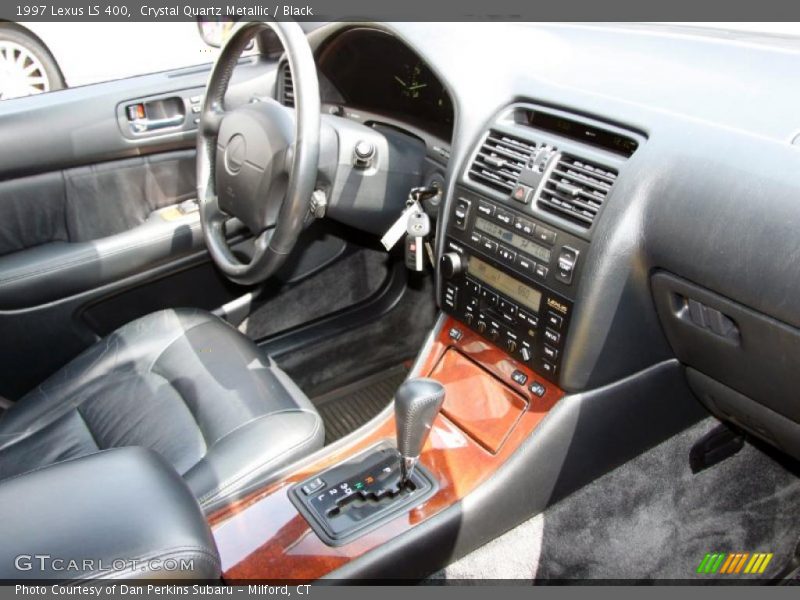 Crystal Quartz Metallic / Black 1997 Lexus LS 400