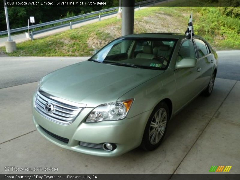 Silver Pine Mica / Ivory Beige 2008 Toyota Avalon Limited