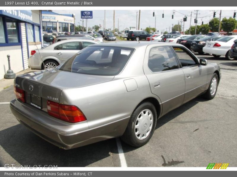 Crystal Quartz Metallic / Black 1997 Lexus LS 400