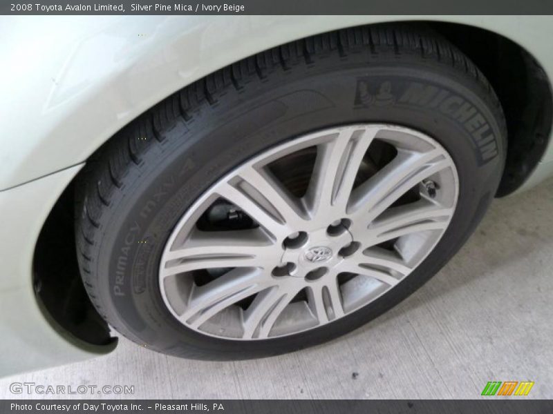 Silver Pine Mica / Ivory Beige 2008 Toyota Avalon Limited