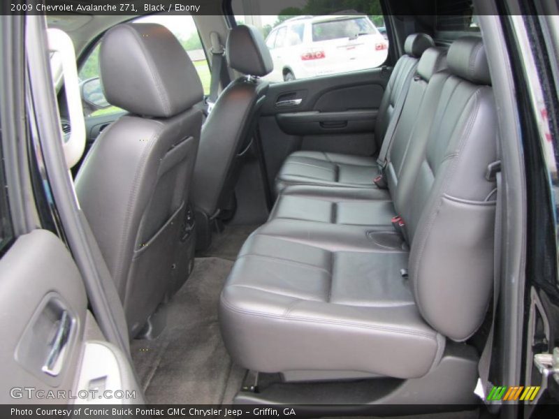 Black / Ebony 2009 Chevrolet Avalanche Z71