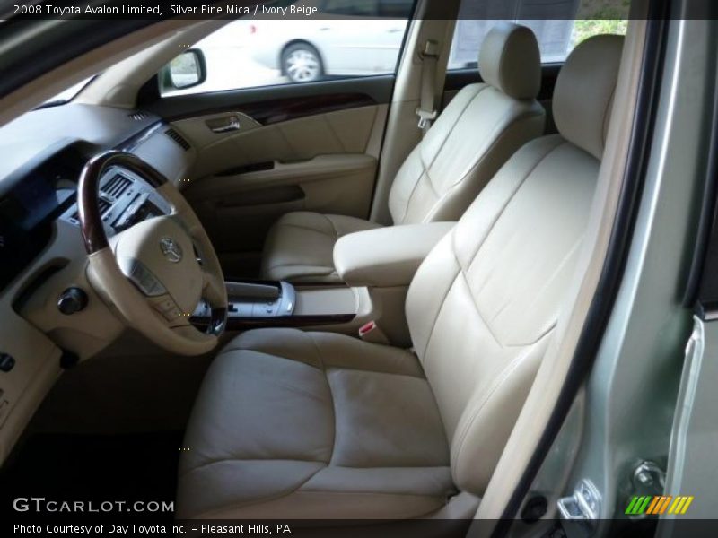 Silver Pine Mica / Ivory Beige 2008 Toyota Avalon Limited