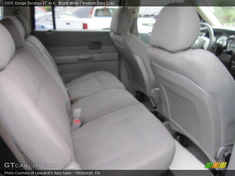 Bright White / Medium Slate Gray 2005 Dodge Durango ST 4x4