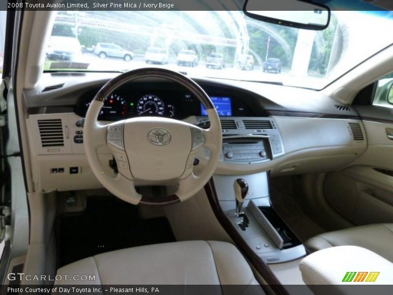 Silver Pine Mica / Ivory Beige 2008 Toyota Avalon Limited