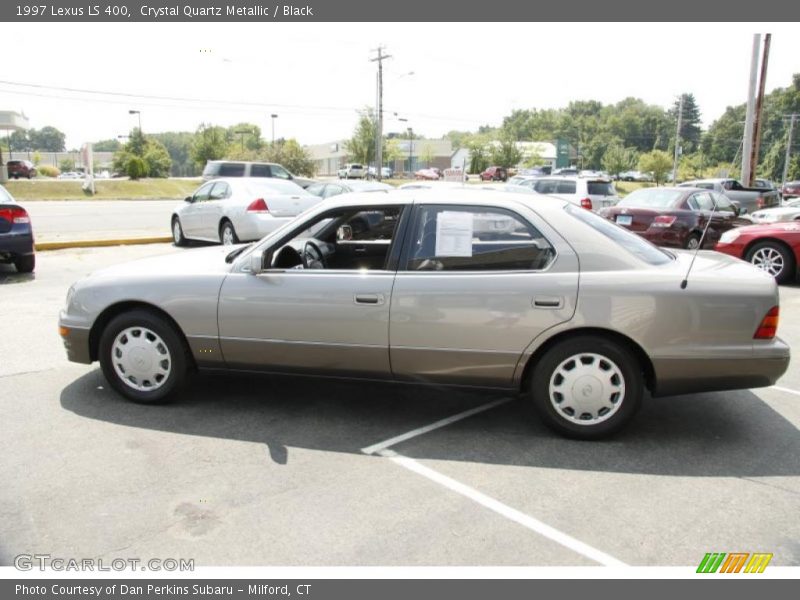 Crystal Quartz Metallic / Black 1997 Lexus LS 400