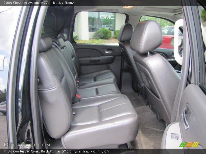 Black / Ebony 2009 Chevrolet Avalanche Z71