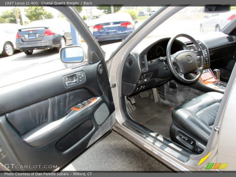 Crystal Quartz Metallic / Black 1997 Lexus LS 400